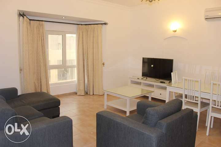 1 BR + inclusive + fully furnished in Saar 6