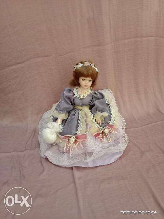 Collectible porcelain doll 1