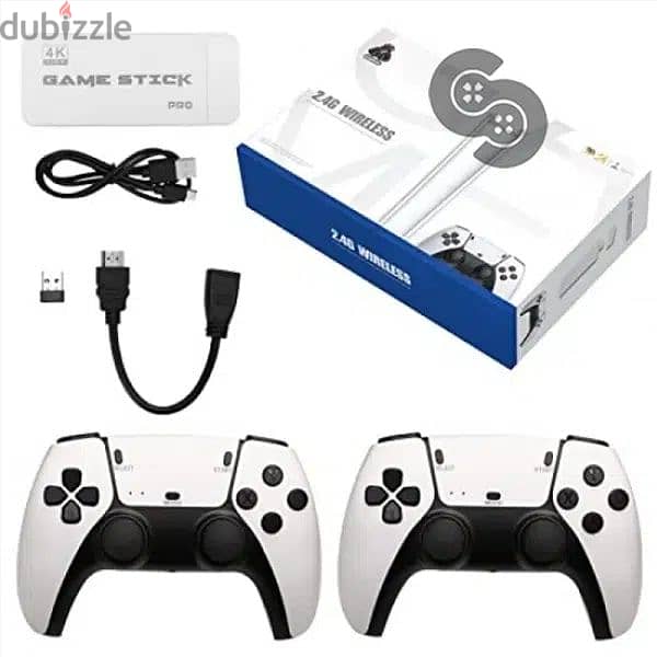 Wireless Game Stick 2.4G Controller Gamepad New 4K 1