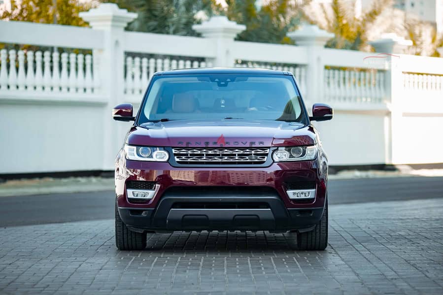 RANGE ROVER L494 2017 MAROON LOW MILEAGE EXCELLENT CONDITION - Cars for ...