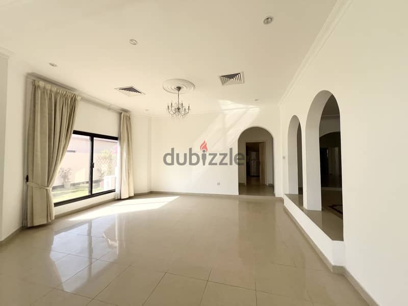4BR Villa | Saar | Semi-Furnished | Garden | Compound Facilities 5