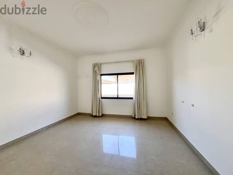 4BR Villa | Saar | Semi-Furnished | Garden | Compound Facilities 9