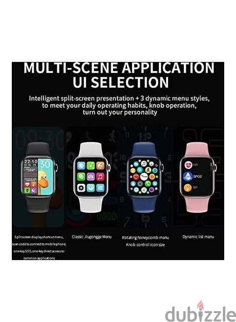 HW12 Full Screen Smartwatch Pink 11