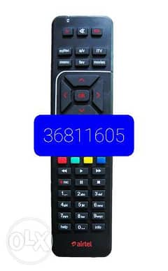 Airtel remote avalable 0