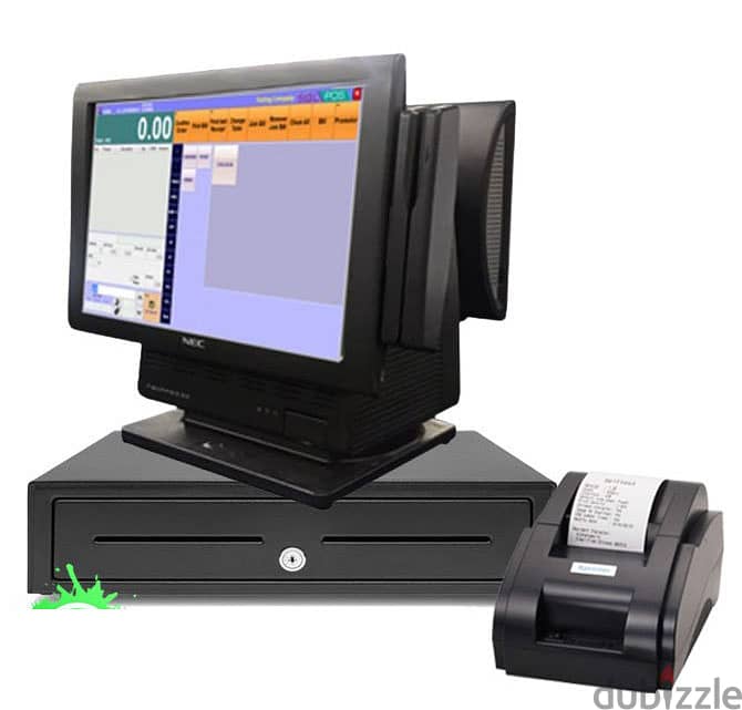 NEC POS System Set with Software, Cash Drawer & Epson Receipt Printer ...