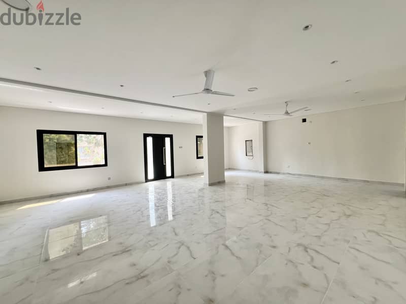 3BR + Maid Villa | Maqabah | Semi‑Furnished | Garden 1