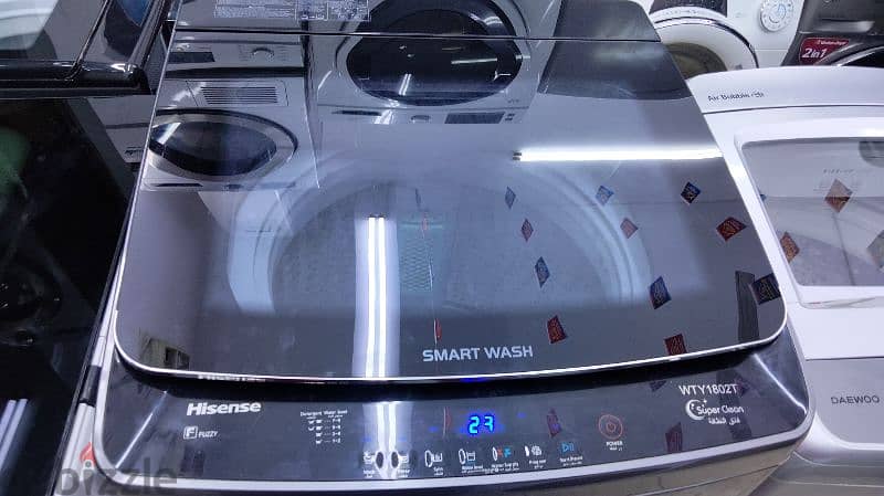 Hisense 18KG Used Washing Machine Very Neat Clean Excellent Condition 2