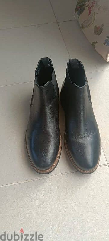 Real leather red tape Chelsea boots size 41
