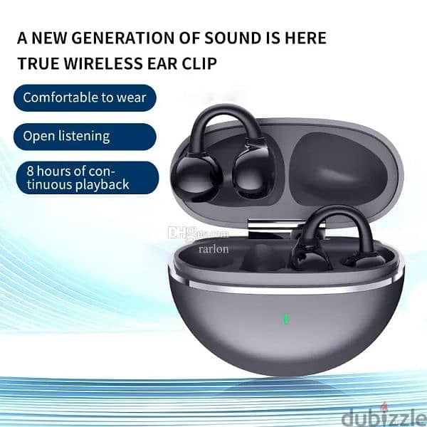 FreeClip Wireless Earbuds - Open Ear with Long Lasting Battery 3