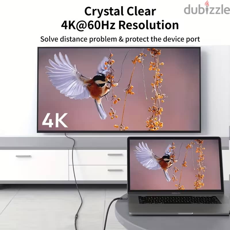 USB C Extension Cable PD240W Fast Charging 20Gbps Data Transfer 4K Vid 6