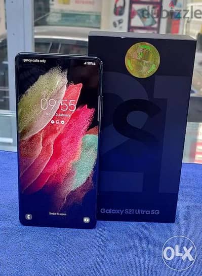 Samsung galaxy s 21 ultra 5G 256 GB internal memory like brand new con