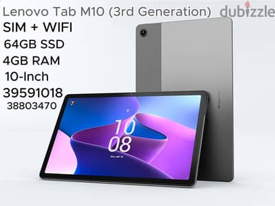 Lenovo  64gb working perfectly 30 + Galaxy Tab A7 Lite 20BD