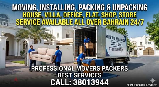 House shifting flat villa office store shop apartment