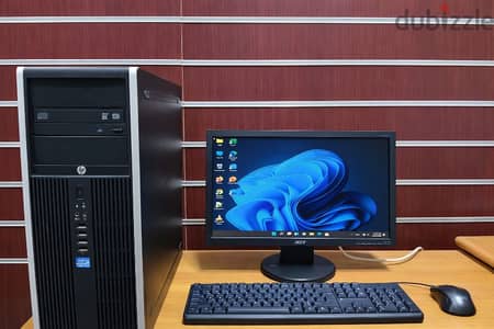 HP i7 High-Performance PC Set 32GB RAM 256GB SSD + 1TB HDD 19