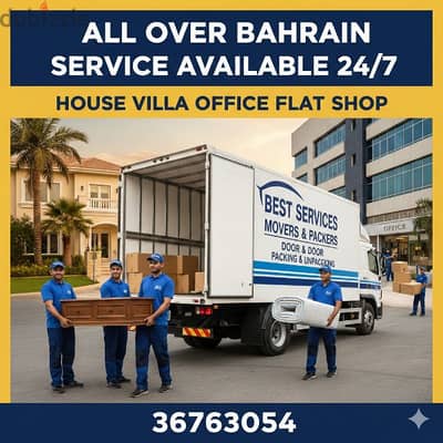 Bahrain mover packer flat villa office store shop apartment 36763054