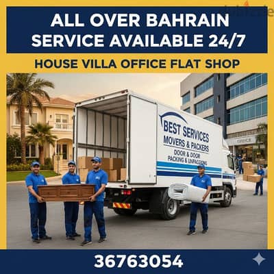 Bahrain mover packer flat villa office store shop apartment 36763054