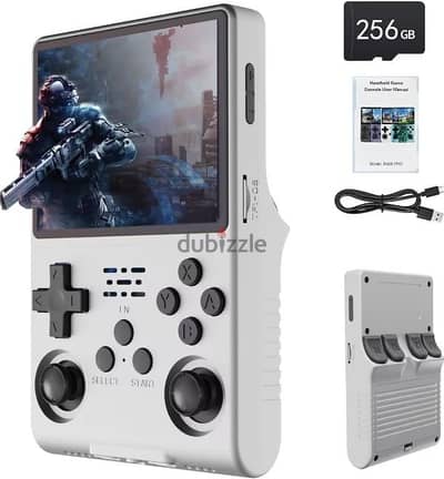R40S Pro Retro Handheld Game Console ,3.5" IPS Screen Portable Game