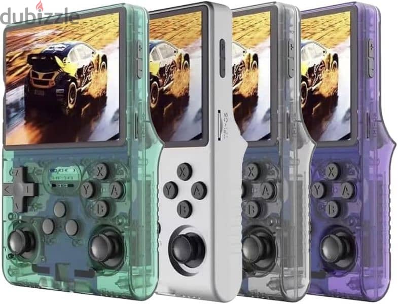 R40S Pro Retro Handheld Game Console ,3.5" IPS Screen Portable Game 6