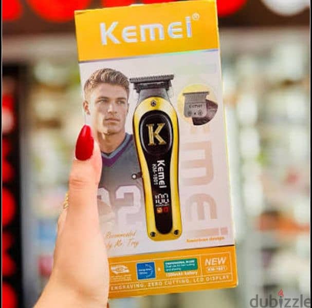 kemei Professional hair trimmer For Men 1
