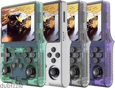 R40S Pro Retro Handheld Game Console ,3.5" IPS Screen