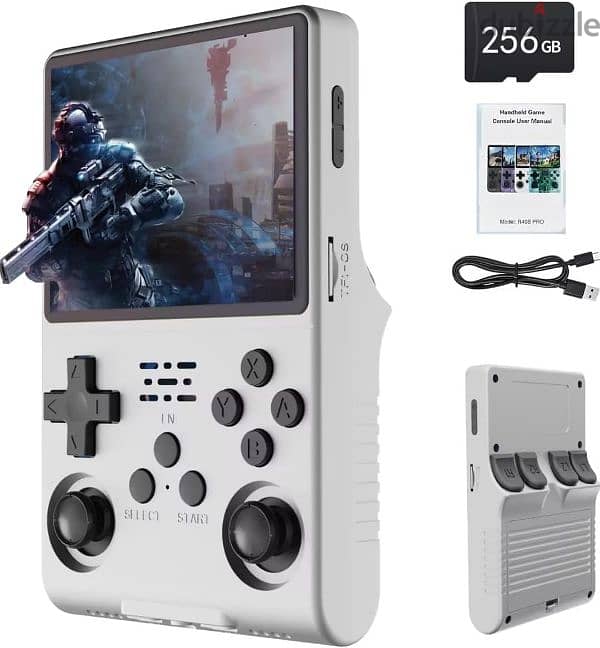 R40S Pro Retro Handheld Game Console ,3.5" IPS Screen 2