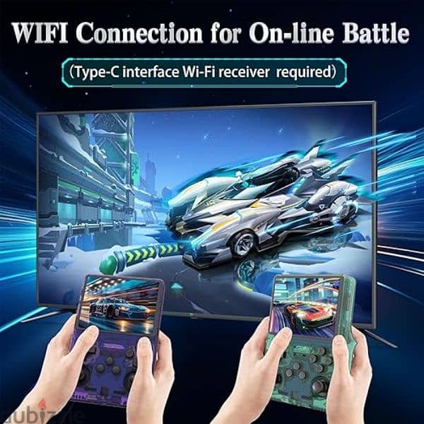 New Retro Game Console 128GB Clear/Black – R36S 3