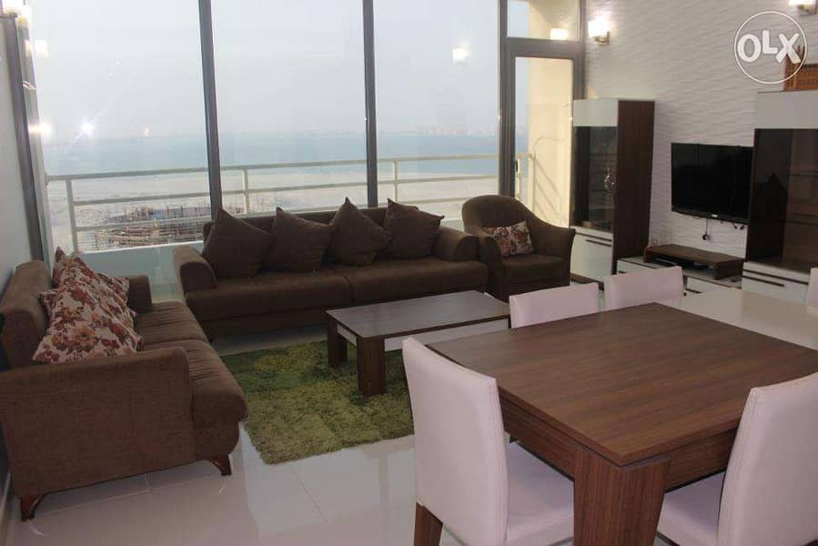 3 Bed Sea View in Juffair w Balcony, Duplex 1
