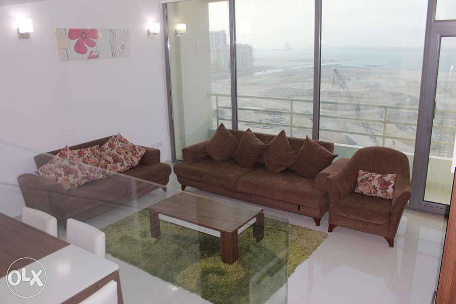 3 Bed Sea View in Juffair w Balcony, Duplex 3