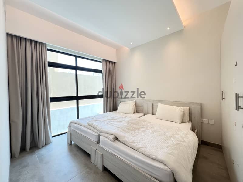 2BR Apartment | Saar | Fully Furnished | Balcony | Pool & Gym | EWA In 4