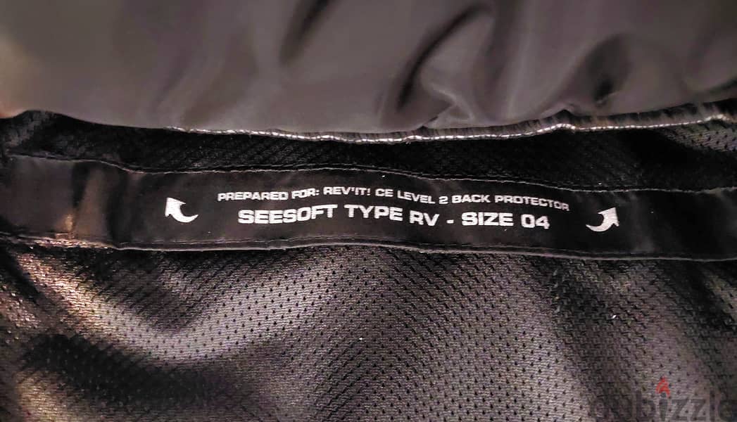 Rev'it Quantum Air Leather Jacket Black / Neon Yellow - Size 50 8