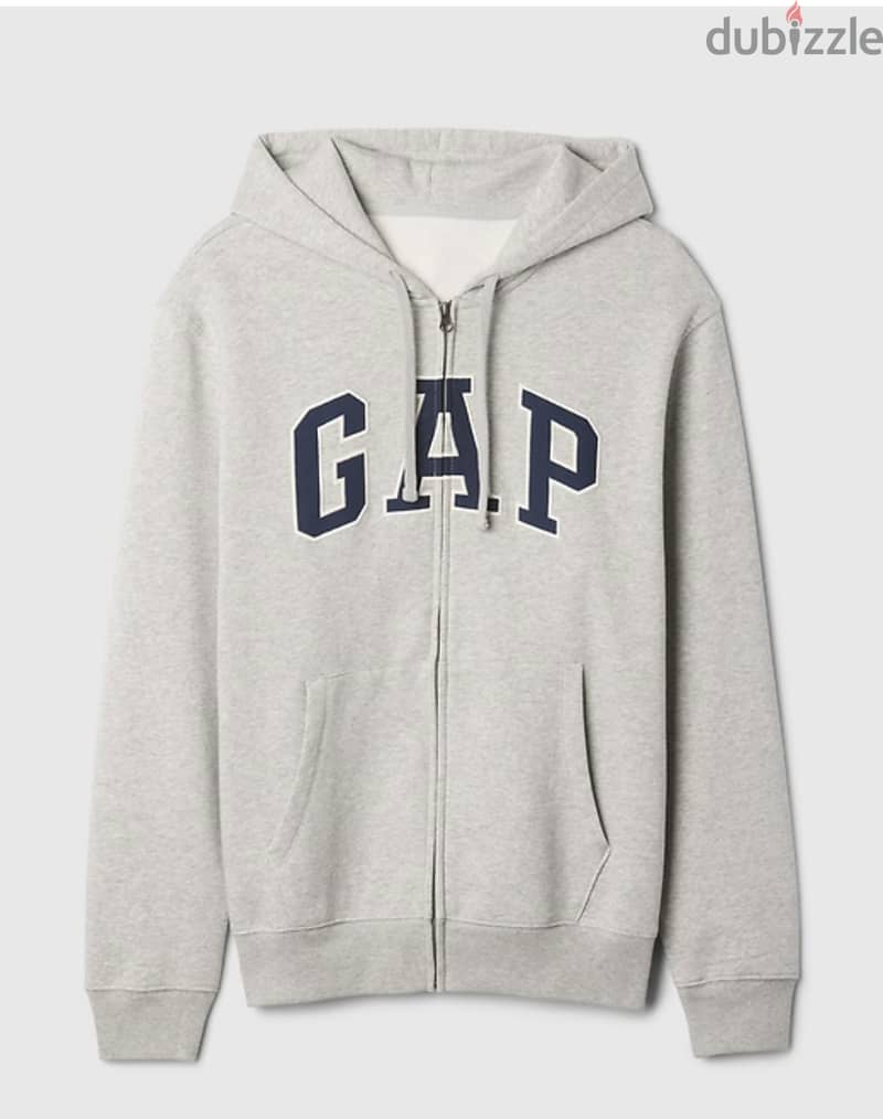 GAP Fleece Hoodie Grey (Brand New) 1
