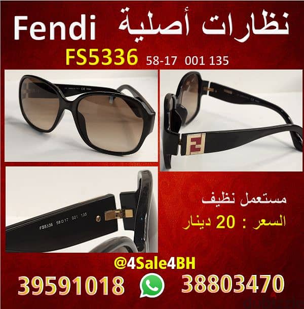 Fendi Sunglasses used clean original (39591018) 4