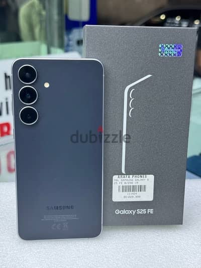 Samsung Galaxy s25 fe 256 GB internal memory