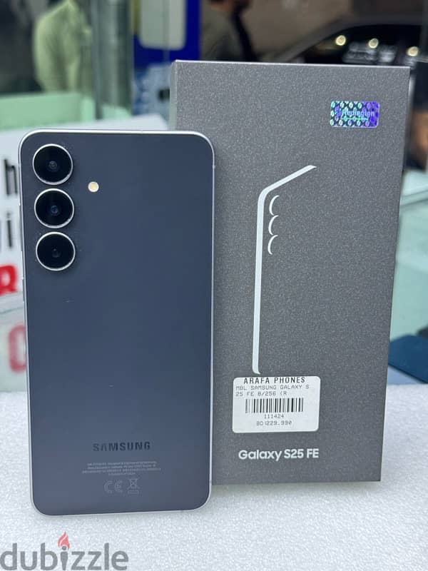 Samsung Galaxy s25 fe 256 GB internal memory 1