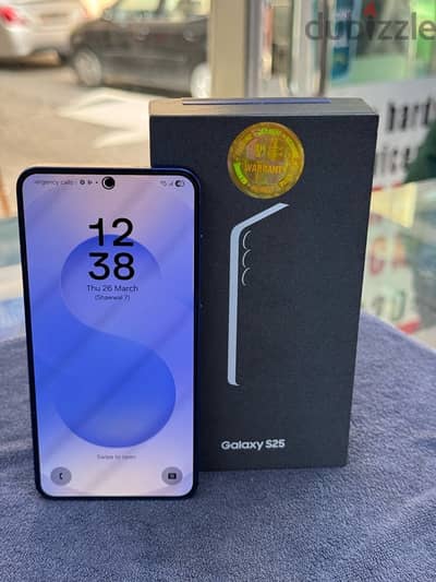 Samsung Galaxy s25.16GB Ram 128 GB internal memory few days