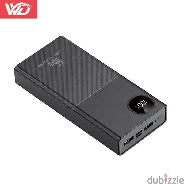 Super Fast Charging 66W Mobile Power Bank, 30000 mAh, Type-C Charging 3