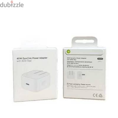Apple " iPhone" Orginal 40W  -   20W Type-C Charger شاحن آيفون أصلي