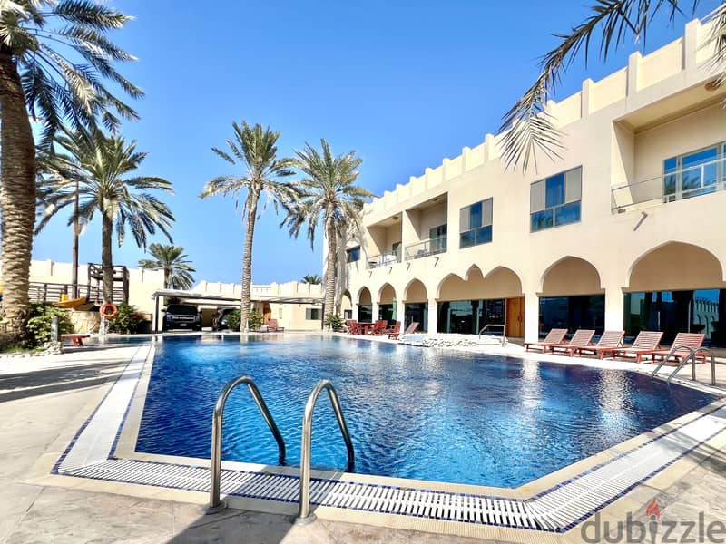 2BR Apartment | Hamala | Pool View | Near BSB 9