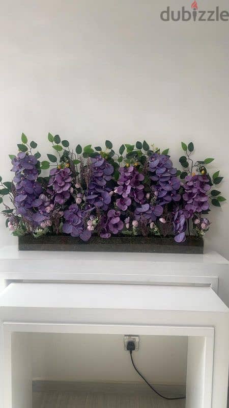 Artificial Flower Set – Purple 3