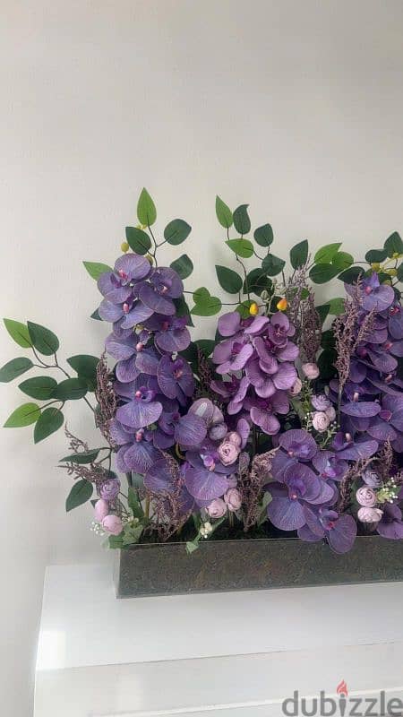 Artificial Flower Set – Purple 5