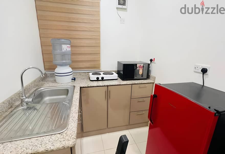 Furnished Studio With Unlimited EWA Near Al Wisam School 2