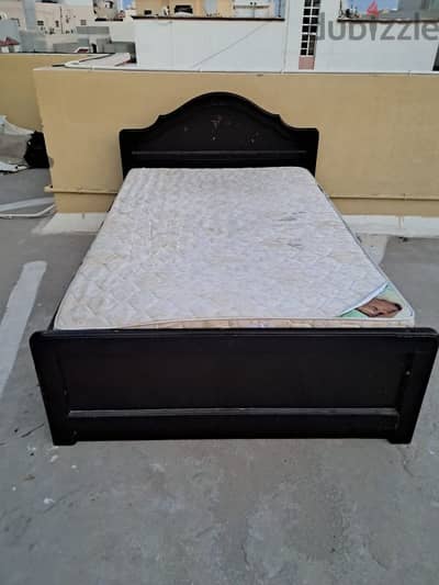 wooden bed 180 * 120 cm