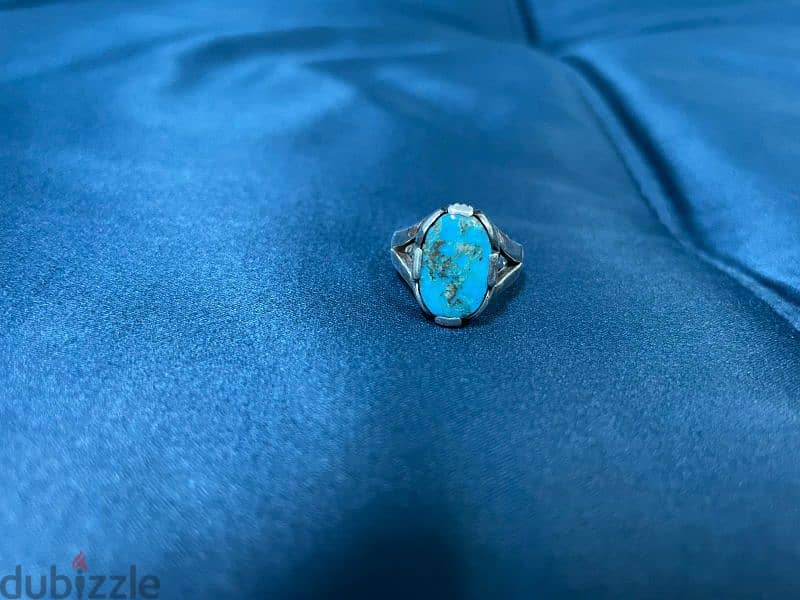 Turquoise (fayroz) ring for sale 2