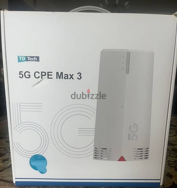 WiFi router 5G TD TECH for STC sim. Strong signal. With box 1