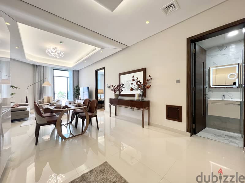 Furnished 1BR Apartment Close to Bahrain Mall | Balcony | EWA Included 2
