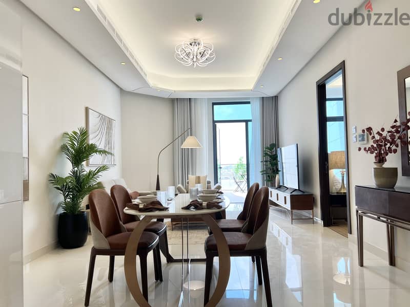 Furnished 1BR Apartment Close to Bahrain Mall | Balcony | EWA Included 4