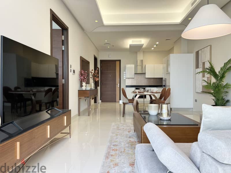 Furnished 1BR Apartment Close to Bahrain Mall | Balcony | EWA Included 6
