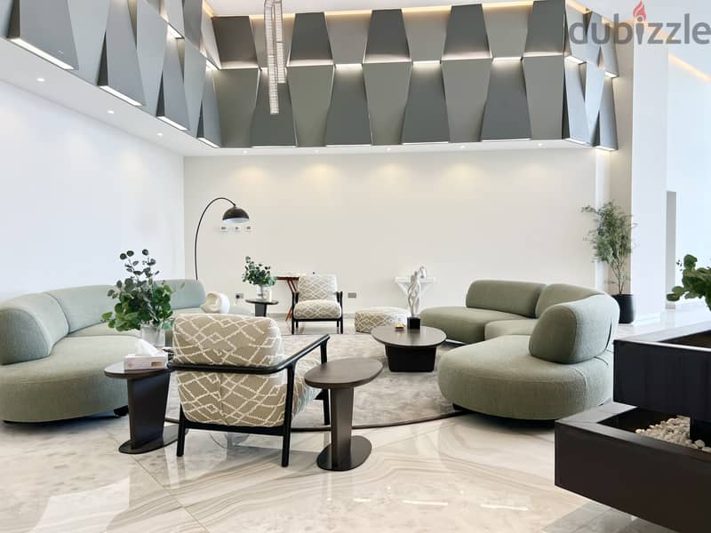 3BR + Maid’s Room Near Bahrain Mall | Furnished | Balcony | EWA Incl 10