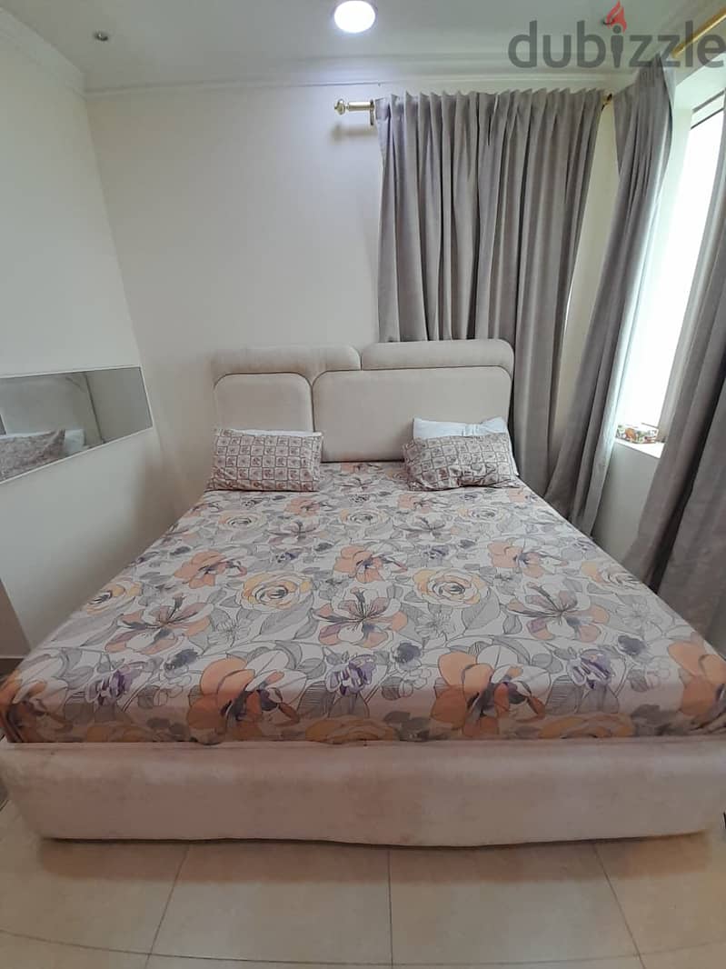  **Stylish Designer Bed with Premium Medicated Mattress – Only 135 2