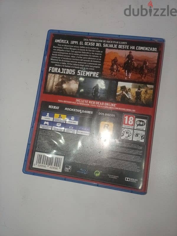 Red dead redemption 2 rdr2 PS4 3